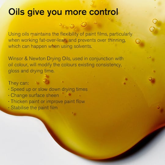 Winsor & Newton™ 75mL Drying Linseed Oil